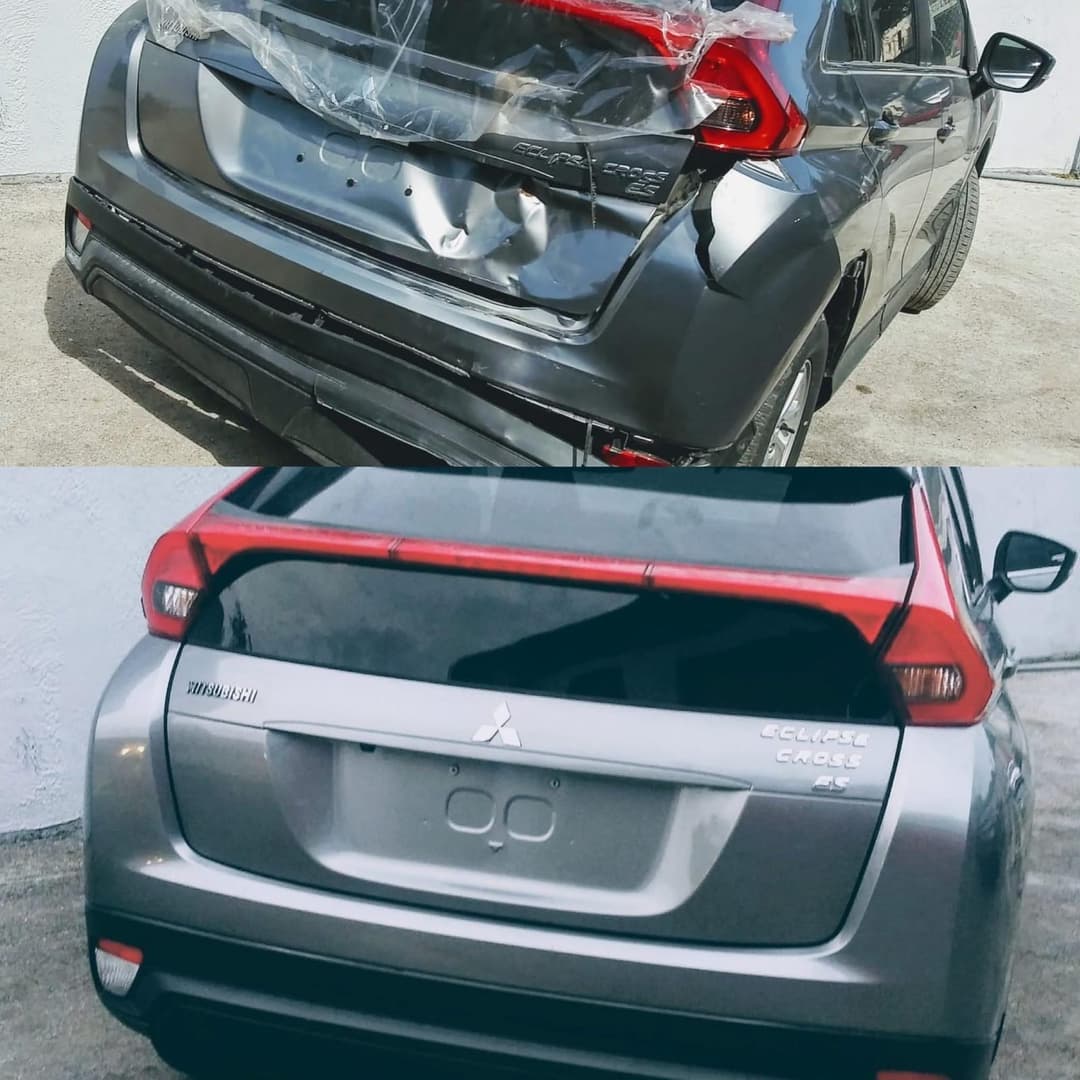 JMar Auto Body Shop, Rear collision repair