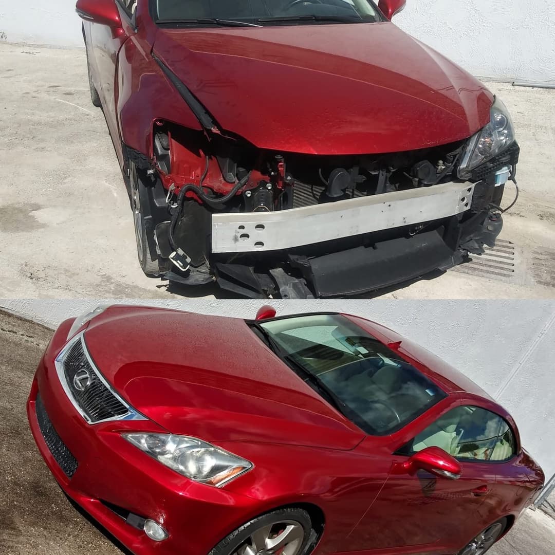 JMar Auto Body Shop, Front-end rebuild & repaint